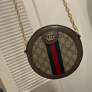 Gucci inspired Round Crossbody Bag